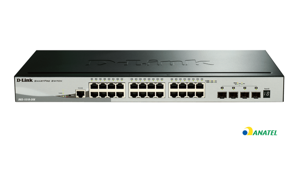Switch D-Link de 24 portas - DGS-1510-28X