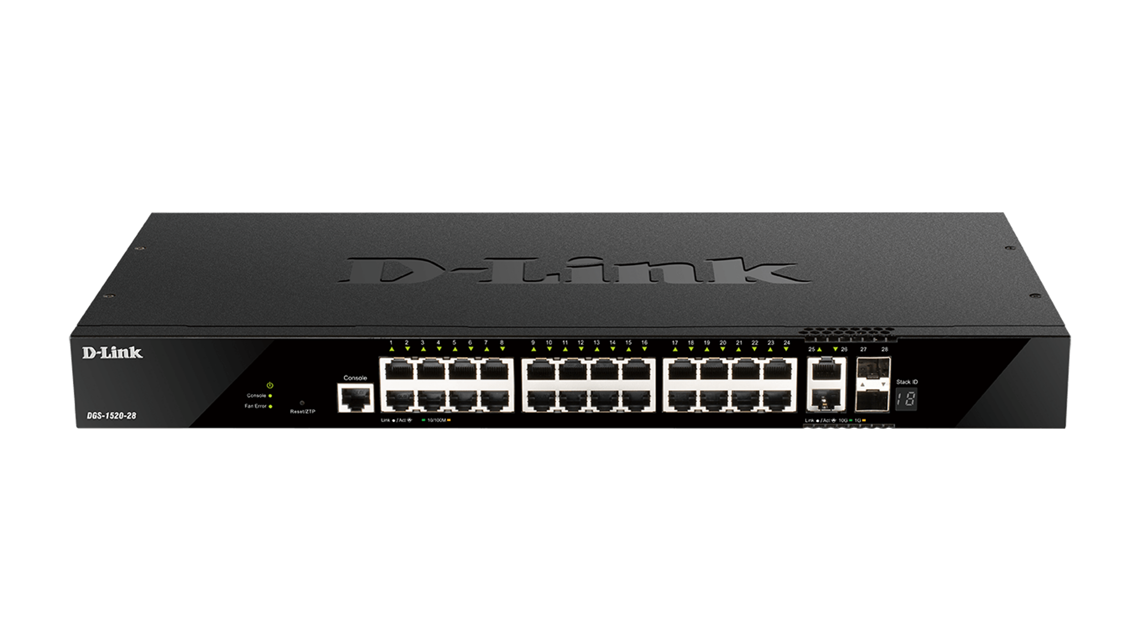 Switch D-Link de 24 portas - DGS-1520-28