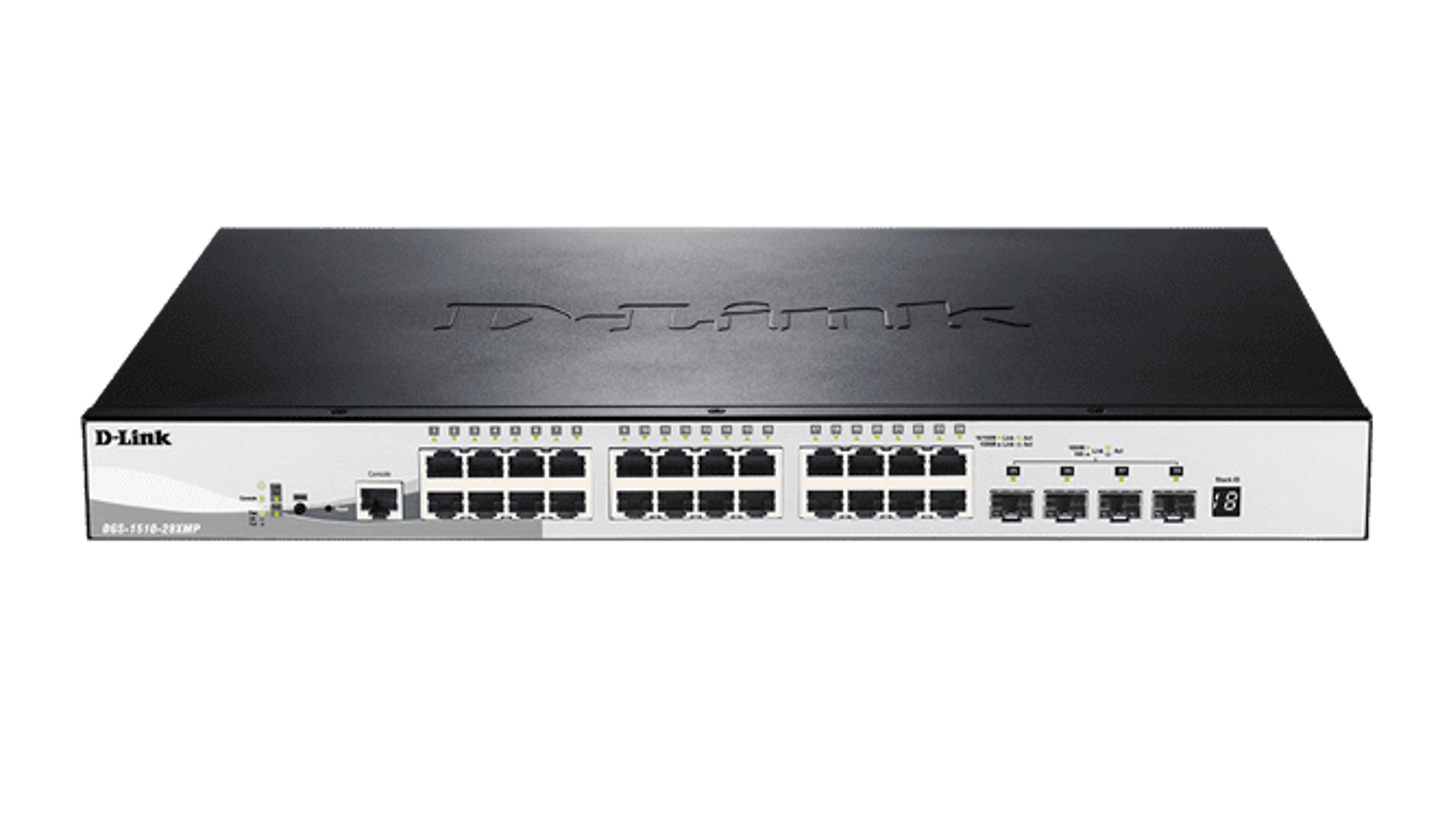 Switch D-Link de 24 portas - DGS-1510-28XMP