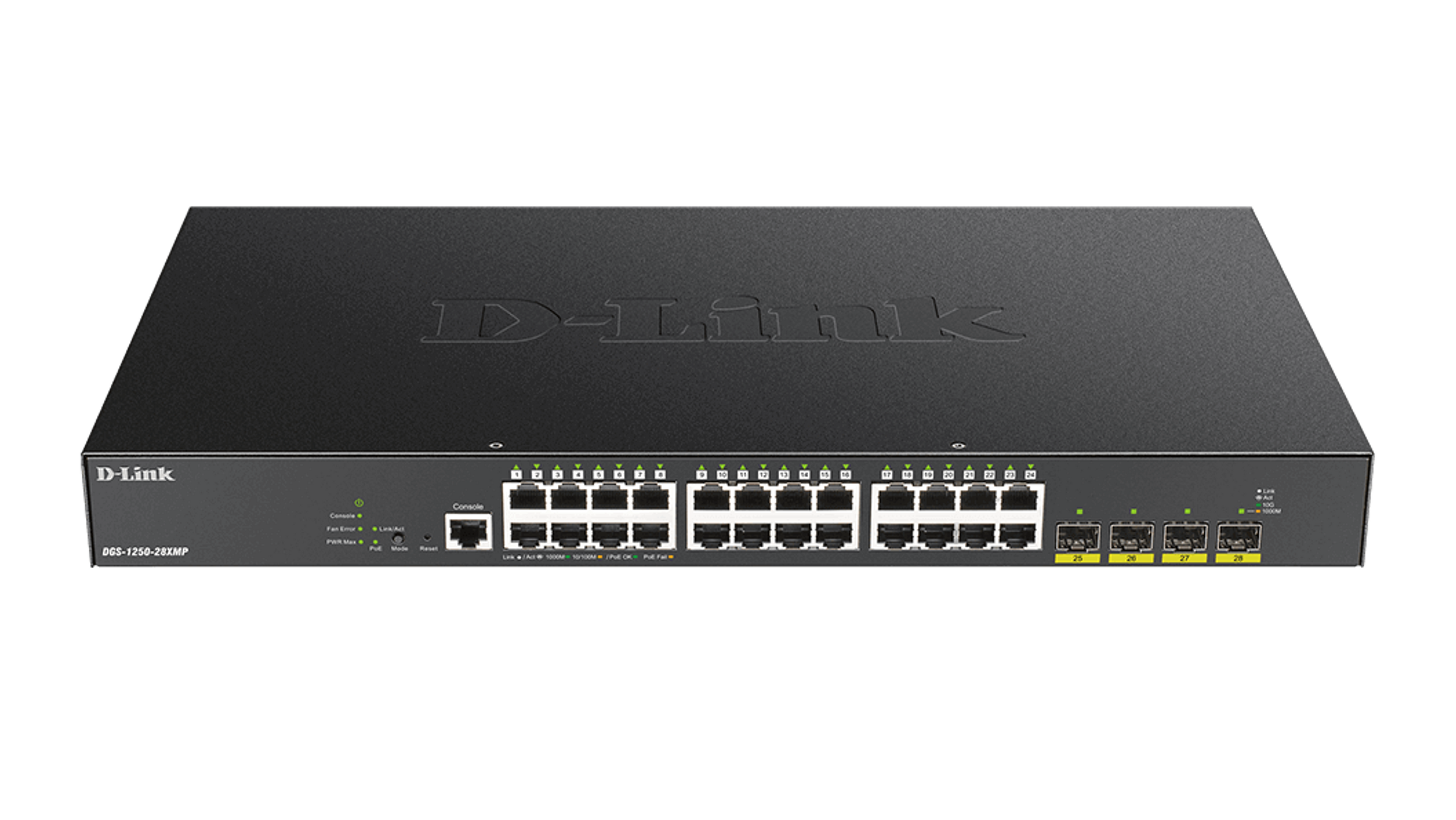 Switch D-Link de 24 portas - DGS-1250-28XMP