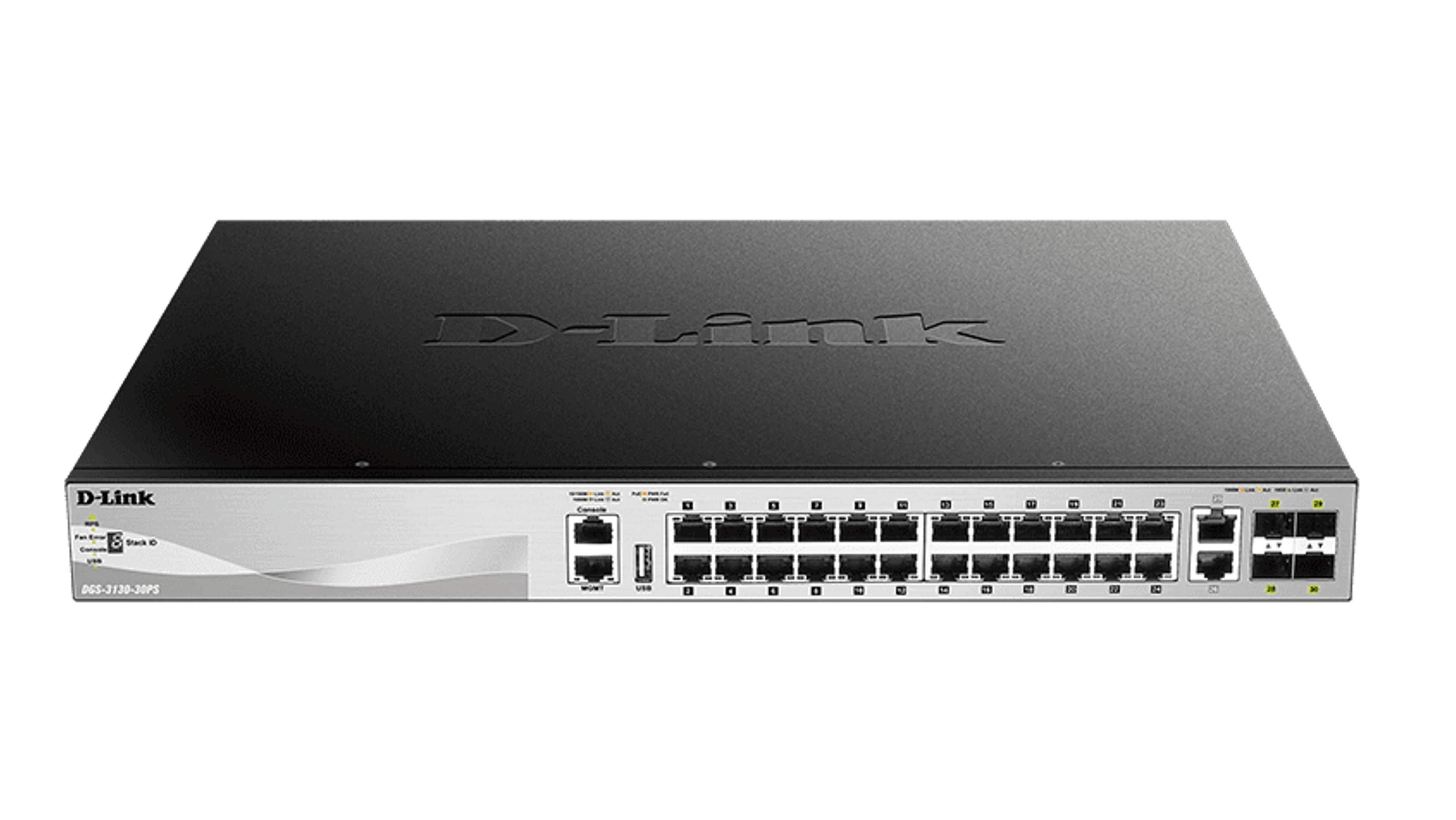 Switch D-Link de 24 portas - DGS-3130-30PS