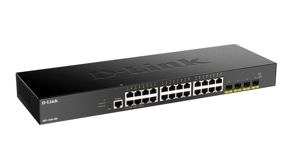 Switch D-Link de 24 portas - DGS-1250-28X