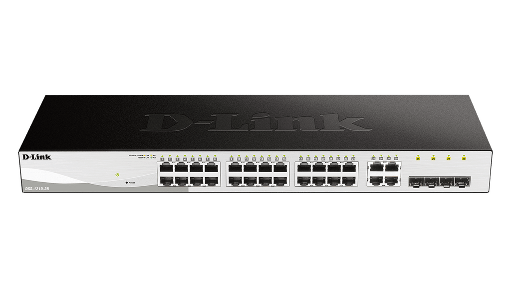 Switch D-Link de 24 portas - DGS-1210-28